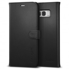 Husa Spigen Wallet S Samsung Galaxy S8 Plus Black foto