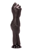 Dildo Negru XXL The Hand X-Men, 34cm, PVC, Ventuza, Realistic