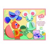 Cumpara ieftin Atelier creativ Djeco - Cercuri si cerculete de lipit