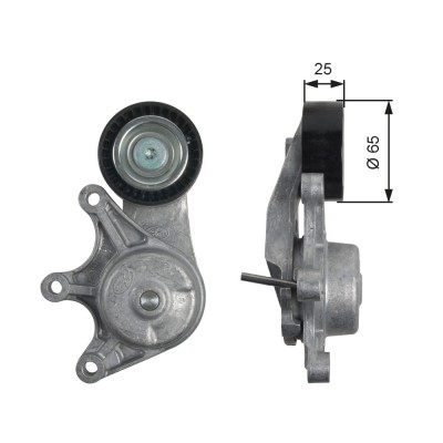GATES T39191 DriveAlign&amp;reg; Intinzator curea, curea distributie foto