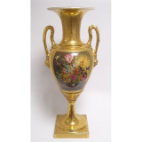 Vaza mare din portelan cu decoratiuni din bronz PS-43, Vaze
