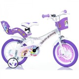 Bicicleta pentru copii Unicorn Academy DB-614G-UA Dino Bikes, 14 inch