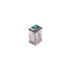 Releu electromagnetic, 24V DC, 6A, 4PDT, serie RXM, SCHNEIDER ELECTRIC - RXM4AB1BD