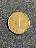 Moneda 1 cent 1975 Olanda