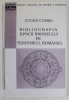 Bibliografia Epocii Bronzului pe Teritoriul Romaniei - Eugen Comsa, 1996, MNIR, Istorie, Arheologie