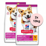 Hill&amp;#039;s Science Plan Canine Adult Small &amp;amp; Mini Chicken 2 x 10 kg, Hill&#039;s