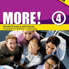 More! Level 4 Student's Book with Interactive CD-Rom with Cyber Homework | Gunter Gerngross, Herbert Puchta, Jeff Stranks, Peter Lewis-Jones, Christia