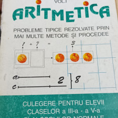 ARITMETICA PROBLEME TIPICE REZOLVATE PRIN MAI MULTE METODE SI PROCEDEE