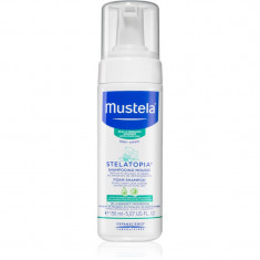 Mustela Bébé Stelatopia sampon spuma pentru nou-nascuti si copii 150 ml