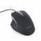 MOUSE GEMBIRD, PC sau NB, cu fir, USB, optic, 3600 dpi, butoane/scroll 6/1, , negru, &quot;MUS-6B-02&quot; (timbru verde 0.18 lei)