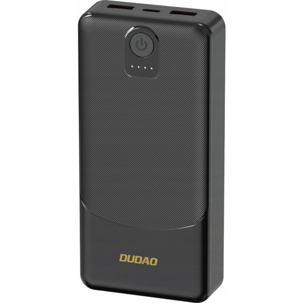 Baterie Externa Dudao K10Pro, 20000mAh, 12W, 2 x USB-A, Neagra
