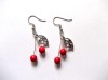 Cercei howlite rosu 46417