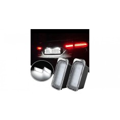 Lampi numar LED AutoREY&reg; Premium pentru Ford Fiesta, Focus, Mondeo, Kuga, C-Max, S-Max, Jaguar XF XJ, set 2 bucati Canbus, fara eroare