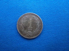 1 FILLER 1901 UNGARIA foto