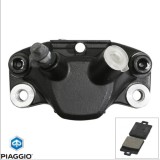Etrier frana spate original (Heng Tong) Gilera Runner 50 Purejet (05-11) - Runner 50 SP (06-17) 2T LC 50cc - culoare: negru