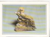 Bnk cp Constanta - Muzeul de arheologie - Statueta de tip Tanagra - necirculata, Printata