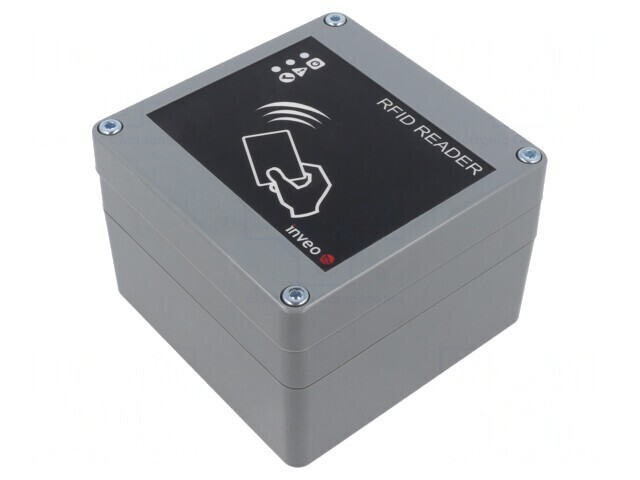 Cititor RFID MIFARE 10-24V cu Modbus și POE