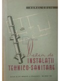 Aurel Coliu - Desen de instalatii tehnicosanitare (Editia: 1960)