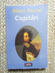 Cugetari - Blaise Pascal - Filosofie (Editie 2013, 272 pagini) IN TIPLA