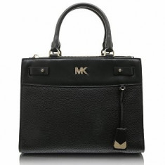 Michael Kors Reagan piele geanta de mana neagra foto