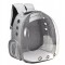 Rucsac transport animale de companie, tip panoramic, Gonga? Gri