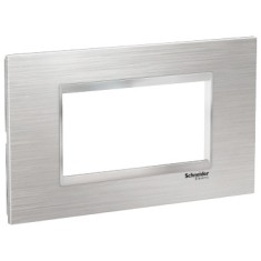 Rama Ornament 4M inox Schneider Eazy Styl argintiu crom LMR7664038