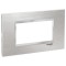 Rama Ornament 4M inox Schneider Eazy Styl argintiu crom LMR7664038