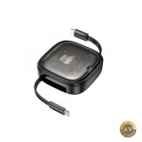 Cablu Date si Incarcare USB-C - USB-C HOCO U140 60W 0.95m Negru
