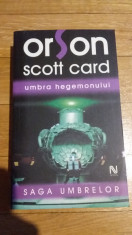 Orson Scott Card - Umbra hegemonului Editura Nemira Colectia Nautilus SF foto