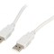 Cablu USB 2.0 A-A 3m Gri Deschis
