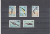 M2 TS3 5 - Timbre foarte vechi - Cuba - delfini, Fauna, Stampilat