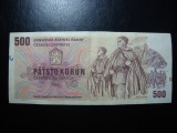 CEHOSLOVACIA 500 COROANE 1973