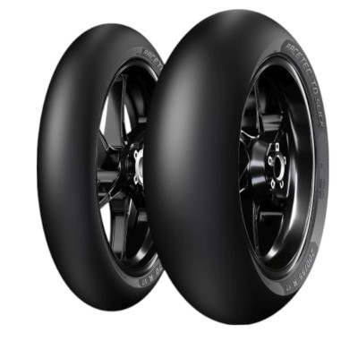 Anvelopa Cauciuc Spate Moto 180 55 17 METZELER TL Racetec TD Slick Rear NHS foto