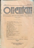 Orientari-revista de studii, critica si literatura-anul ii, nr. 5, mai 1933