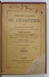 PREMIERS ELEMENTS DE GEOMETRIE avec LES PRINCIPALES APPLICATION par H. SONNET , TEXTE . 1874