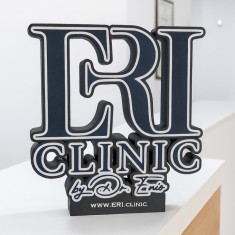 Logo 3D Personalizat pentru Perete, Birou sau Receptie, 20cm