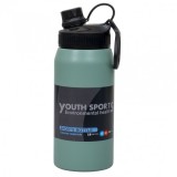 Termos YOUTH SPORTS interior Inox 600ml model sticla verde Zilan ZTS8445