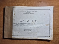 catalogul cuprinzand preturile de desfacere prin unitatile de alimentatie publica - la produsele alimentare,copetarie,bauturi alcoolice-din anul 1977