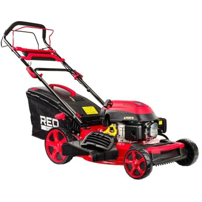 Masina de tuns iarba pe benzina, motor in 4 timpi, 5.2 kW, Red Technic foto