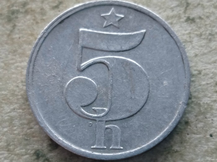 CEHOSLOVACIA-5 HALERU 1990