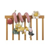 Jucarie zornaitoare din plus, spirala, design , &oelig;Sweet Fun, Hunter Pink