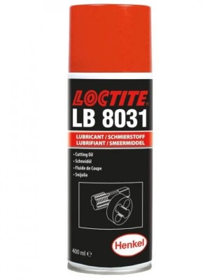 Spray lubrifiere pentru taiere LOCTITE LB 8031 1324497, 400 ml, multifunctional foto