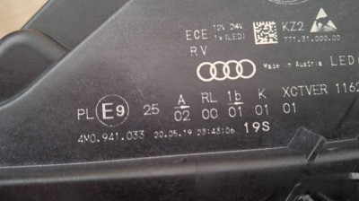 Audi Q7 4M Headlight/headlamp 4M0941034 foto