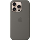 Husa de protectie Apple cu MagSafe pentru iPhone&nbsp;16 Pro, Silicon, Stone Gray