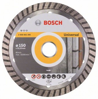 Disc diamantat Standard for Universal Turbo 150x22,23x2,5x10mm - 3165140510028