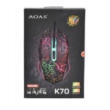 Mouse Gaming cu Leduri RGB si USB K 70 2F019 XXM