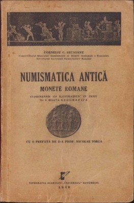 HST 92SP Numismatica antică Monete romane 1940 Corneliu Secășanu foto