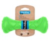 PitchDog, Gantera din spuma pentru caini, 19x7cm, verde, Pitch Dog