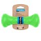 PitchDog, Gantera din spuma pentru caini, 19x7cm, verde