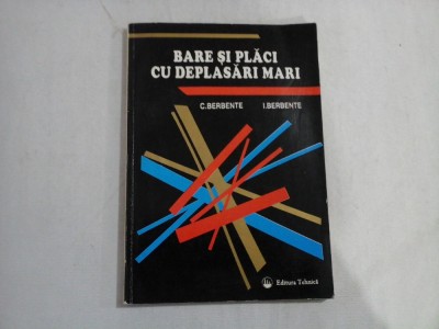 BARE SI PLACI CU DEPLASARI MARI - C. BERBENTE, I. BERBENTE foto